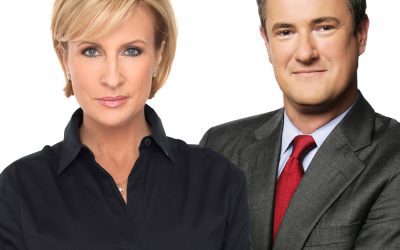Drew Presents Morning Joe Hosts and Pulitzer Prize Winner