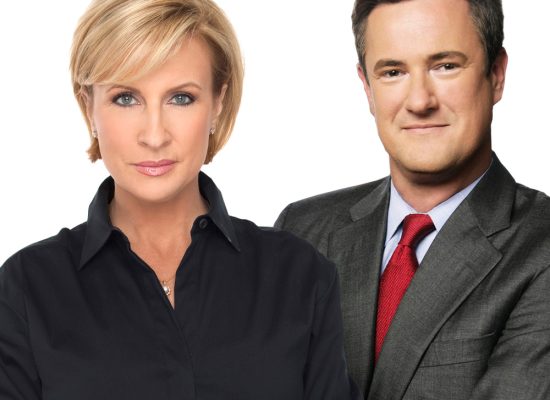 Drew Presents Morning Joe Hosts and Pulitzer Prize Winner