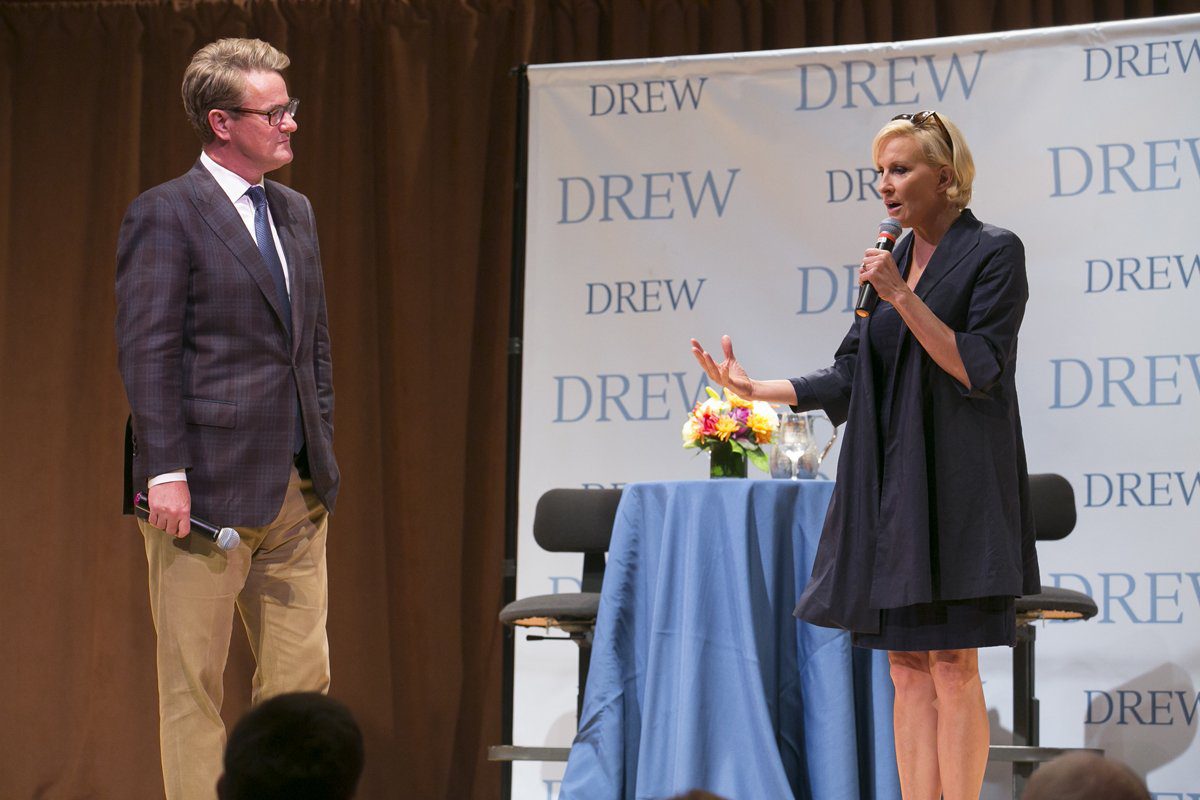 5 Takes from Mika Brzezinski and Joe Scarborough at Drew