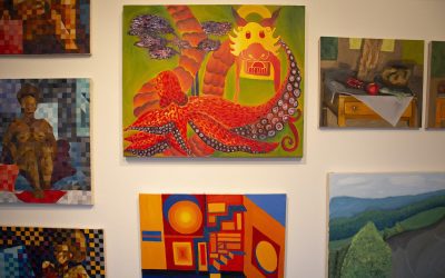 Drew Artists Exhibit Range