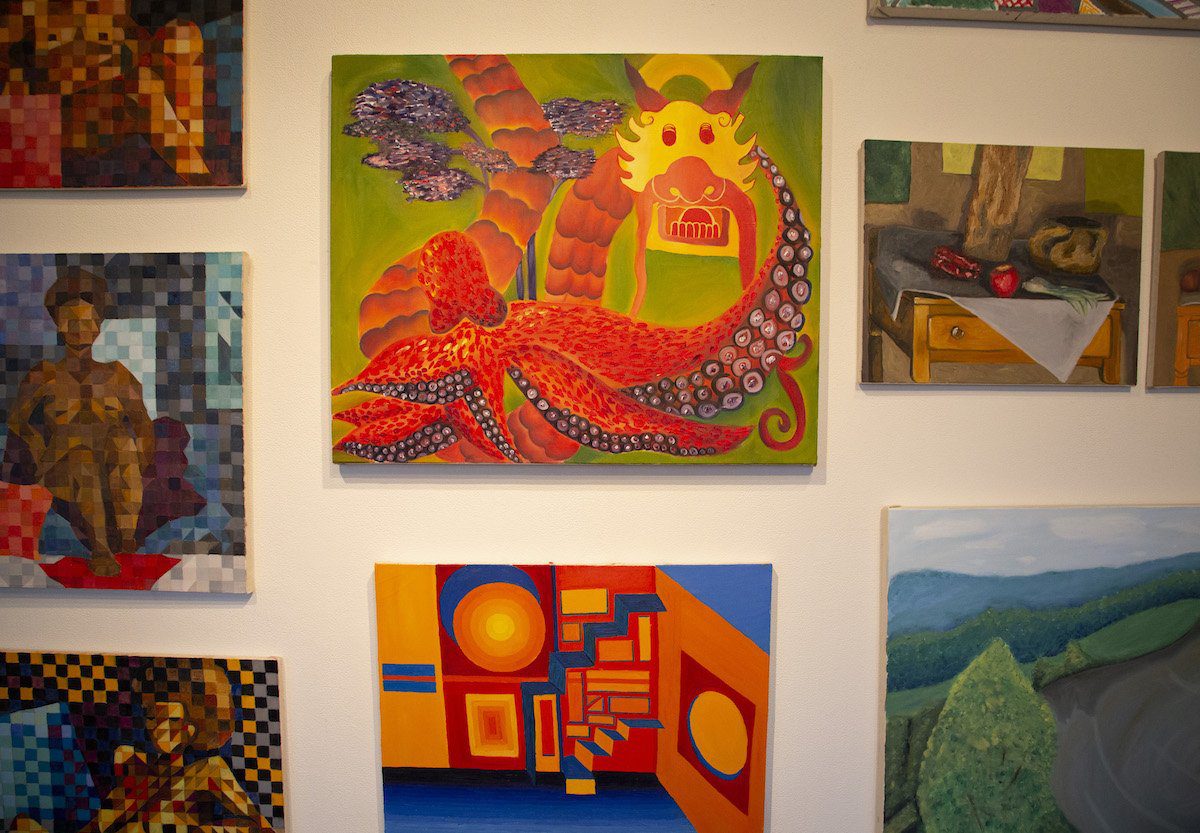 Drew Artists Exhibit Range