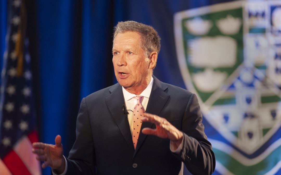 John Kasich at Drew: ‘Power Comes from the Bottom Up’