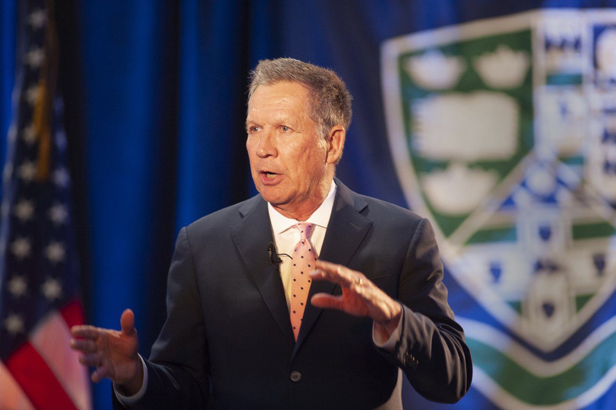 John Kasich at Drew: ‘Power Comes from the Bottom Up’