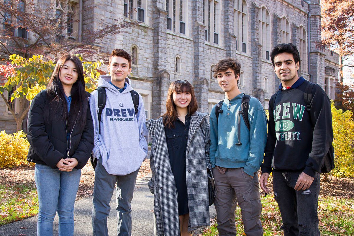 Drew Ranked 15th Nationally in Enrolling International Students