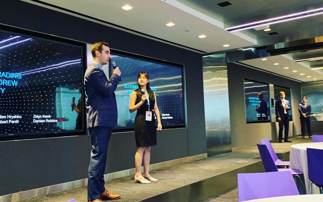 Drew Reaches Finals of Bloomberg Trading Challenge