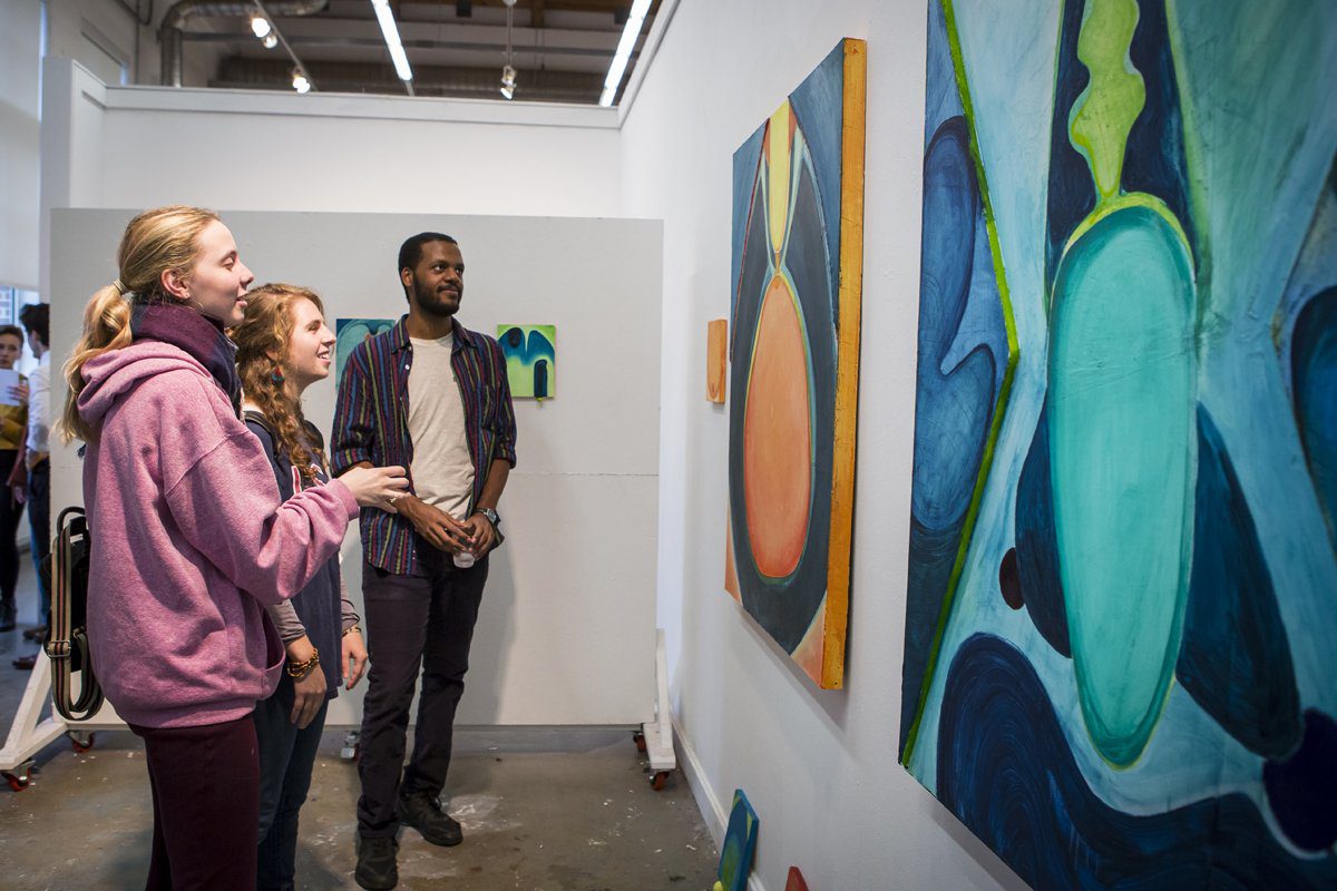 Drew Art Majors Exhibit Work