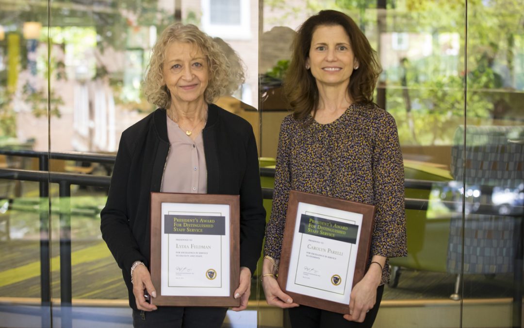 Drew Celebrates Stellar Staffers