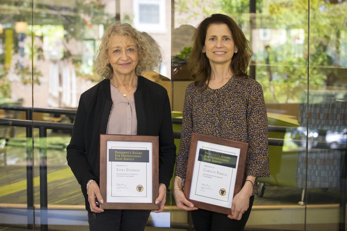 Drew Celebrates Stellar Staffers