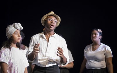 Drew’s AdvantageArts Immerses Newark High Schoolers in Theatre Arts, Drew Profs and Students as Guides