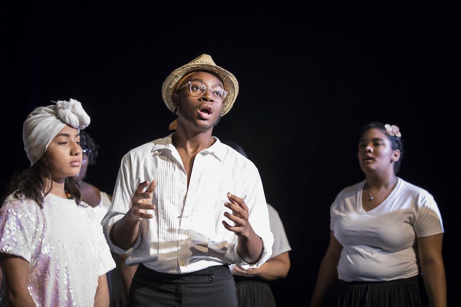 Drew’s AdvantageArts Immerses Newark High Schoolers in Theatre Arts, Drew Profs and Students as Guides