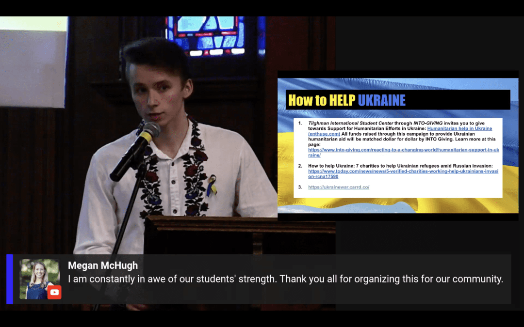 Drew University Students Discuss Ukraine-Russia War