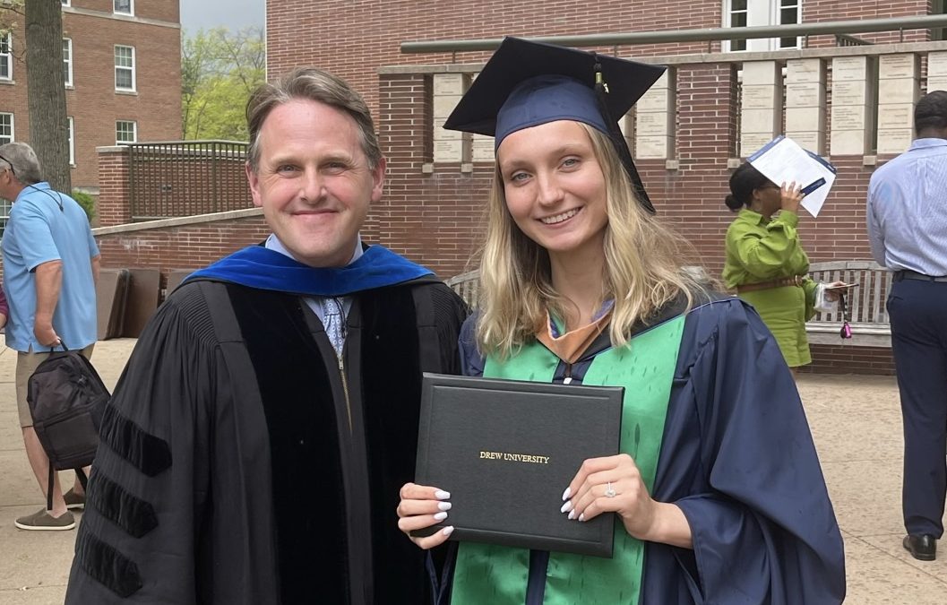 Cece Kracht C’21, G’22 Had a Long College Checklist. Drew University Checked all the Boxes.