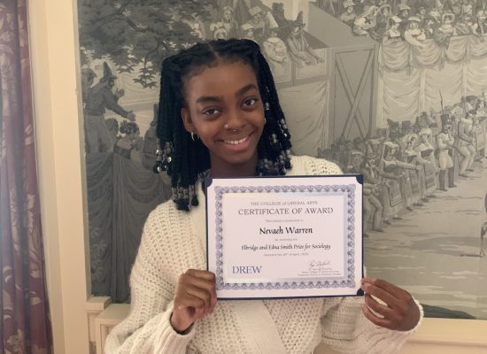 With Faculty Support, Nevaeh Warren C’23 is Set to Explore London