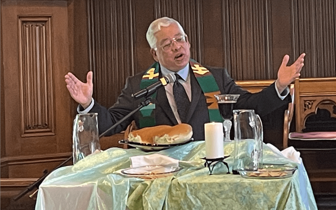 Drew Theological School Dean Edwin David Aponte Preaches Opening Chapel Service