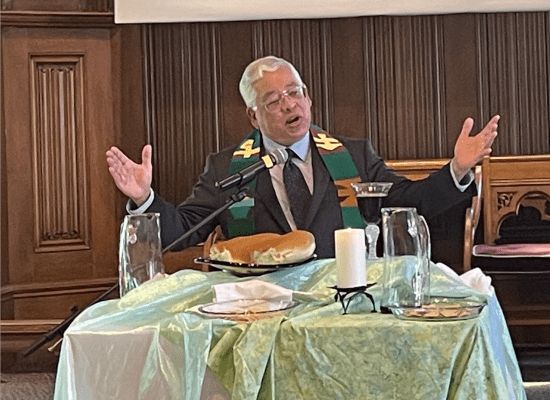 Drew Theological School Dean Edwin David Aponte Preaches Opening Chapel Service