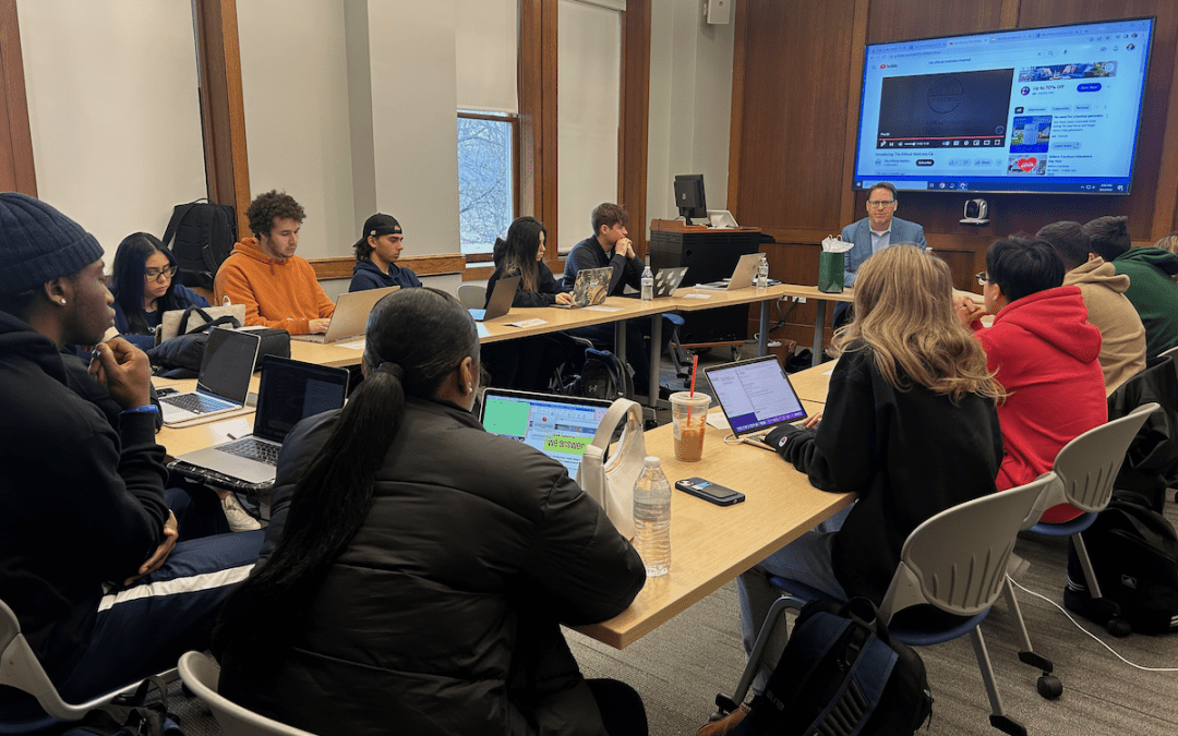 Mission-Driven Entrepreneur Shares Startup Story with Drew University Business Students