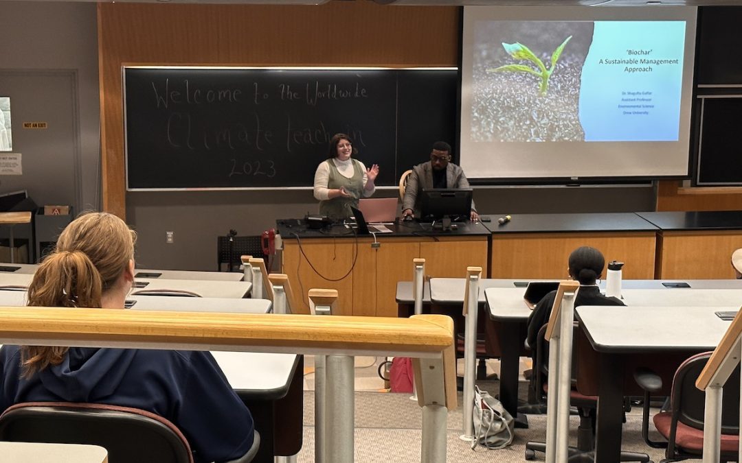 Drew University Holds Worldwide Climate Teach-In