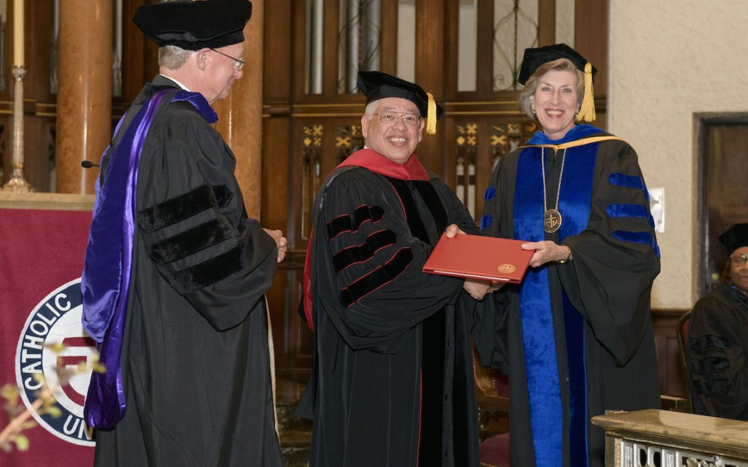 Edwin David Aponte Receives Honorary Doctorate in Theology
