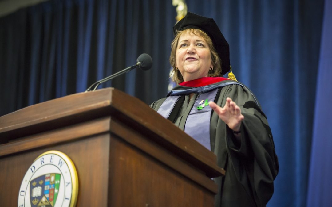 Bishop Karen Oliveto C’80, G’91,’02 Asks “Why Are You Here?”