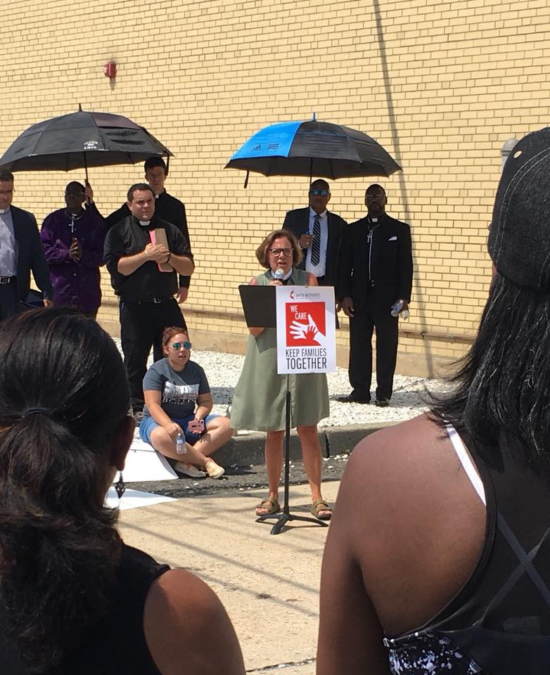 Tanya Linn Bennett ICE protest