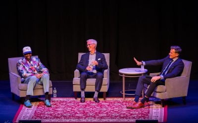 Drew Forum Hosts New York Knicks Broadcasters with Surprise Player Visit