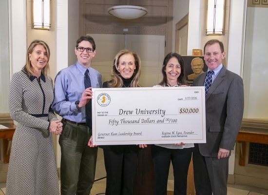 Drew University’s Governor’s School Receives $50,000 Donation from Garden State Initiative