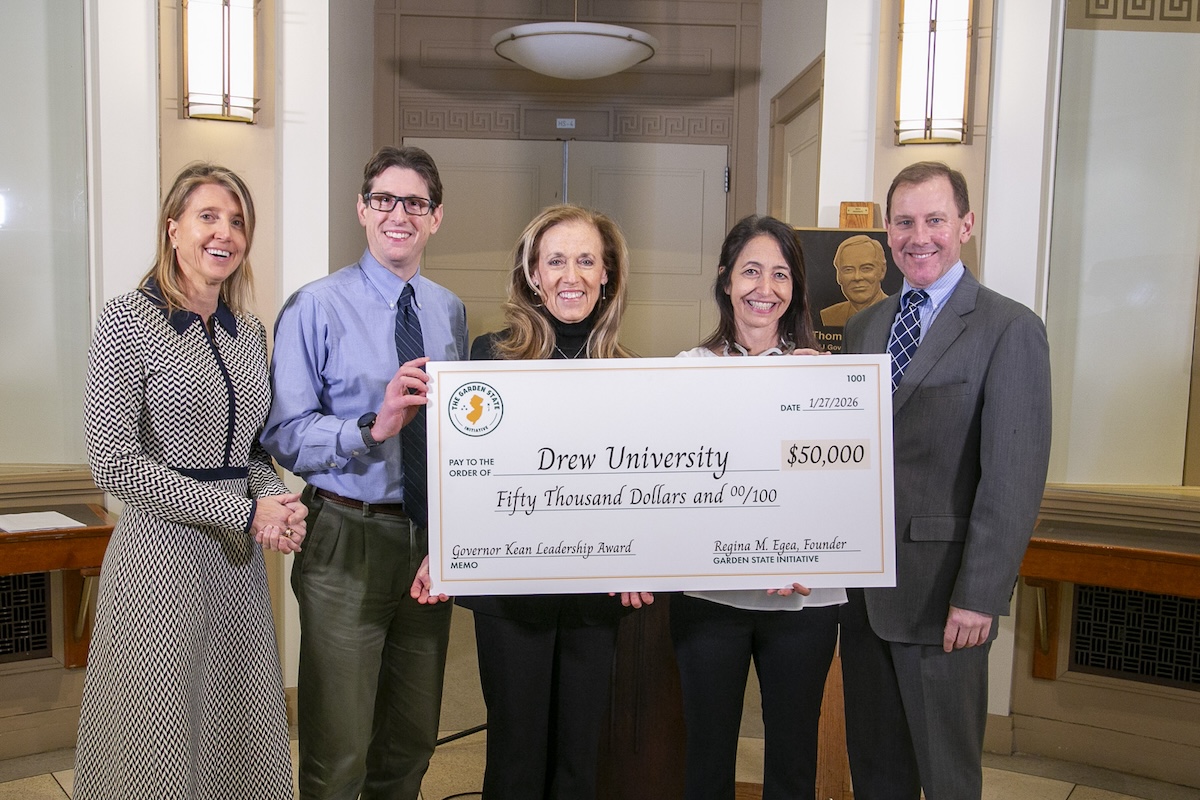 Drew University’s Governor’s School Receives $50,000 Donation from Garden State Initiative
