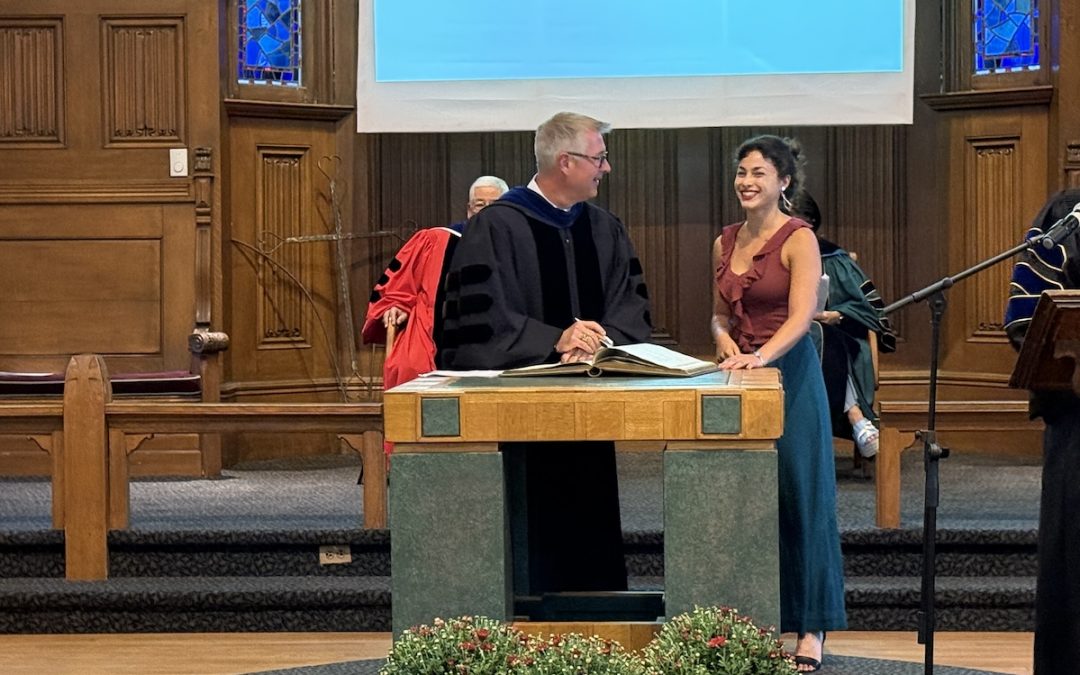 Drew Theological School Welcomes New Graduate Students at Fall Matriculation Service