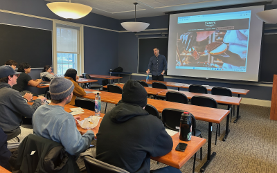 Drew Innovation Class Hosts Entrepreneur Brian Zaro