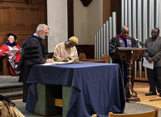 Drew Theological School Students Begin Their Journey