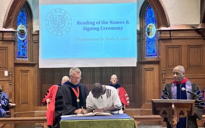 Matriculating Drew Theological School Students Celebrate New Beginnings