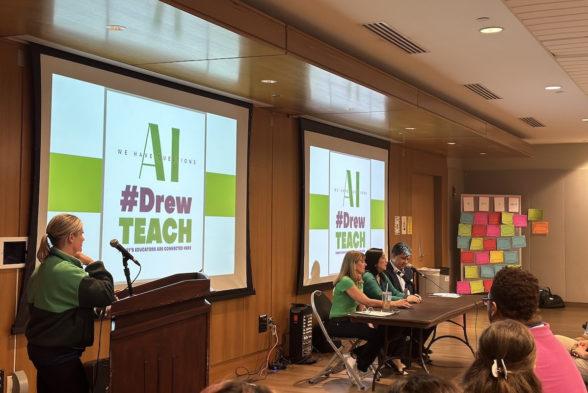 DrewTEACH Hosts Second Annual AI and Writing Symposium