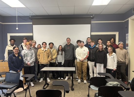 New York Jets Player Talks With Drew University Sports Classes