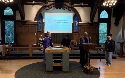 Drew Theological School Opens Semester With Matriculation Service