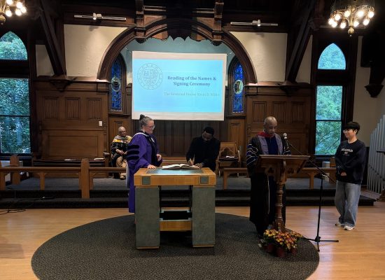 Drew Theological School Opens Semester With Matriculation Service