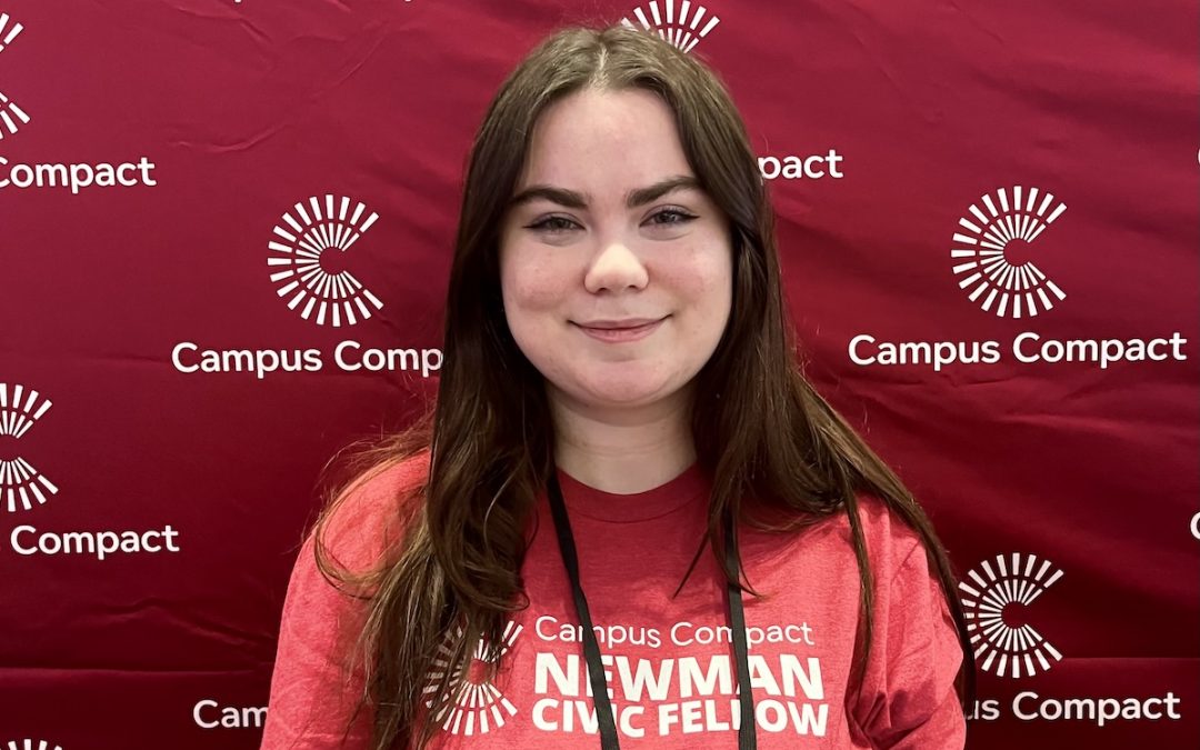 Jacquelyn Dal Bon C’26 Named Campus Compact Newman Civic Fellow