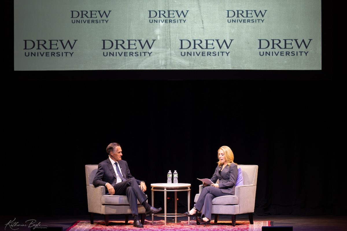 Drew University Hosts Mitt Romney at Drew Forum