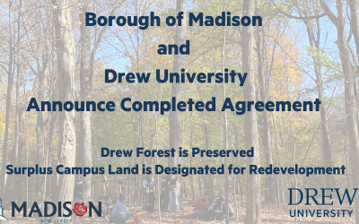 Drew University and Borough of Madison Reach Agreement Regarding the Drew Forest