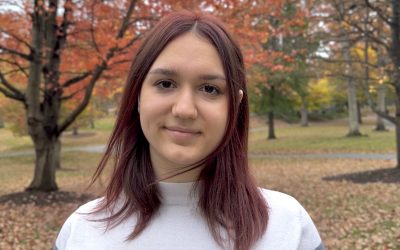 Transfer Student Diana Samchuk C’26 Thrives at Drew