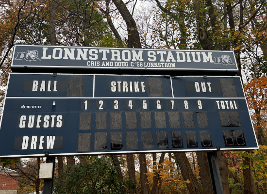 Drew University Athletics to Unveil Ranger Baseball’s Lonnstrom Stadium