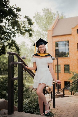 One of Sierra Joy Williams’ C’22 graduation photos